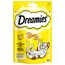 Dreamies Katzensnacks mit Käsegeschmack, 12er Pack, 6x60g – Außen knusprige & innen cremige Katzenleckerlis