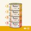Applaws 100% natürliches Premium-Nassfutter für Katzen, Hühnerauswahl in Brühe für ausgewachsene Katzen - Packung mit 4x (12 x 70g) Dosen