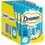 Dreamies Klassiker Katzensnacks mit Lachs – Traumhaft knusprige Taschen mit zarter Füllung – 6 x 60g