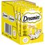 Dreamies Katzensnacks mit Käsegeschmack, 6er Pack, 6x60g – Außen knusprige & innen cremige Katzenleckerlis