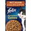 Felix Sensations Gelees Katzenfutter nass, mit Huhn und Karotte in Gelee, 26er Pack (26 x 85g)