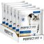 PERFECT FIT Indoor Adult Trockenfutter für erwachsene Katzen ab 1 Jahr - Huhn, 750g (6 Beutel)