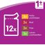 Whiskas 1+ Katzennassfutter – Klassische Auswahl in Sauce – Hochwertiges Nassfutter in 48 Portionsbeuteln für eine glückliche Katze ab 1 Jahr – Katzenfutter – 4er Pack (4 x 12 Portionsbeutel à 100g)