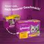 Whiskas Senior 11+ Katzennassfutter Geflügel Auswahl in Gelee, 48 Portionsbeutel, 12x85g (8er Pack) – Hochwertiges Katzenfutter nass, für Katzen ab dem 11. Lebensjahr