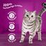 WHISKAS Nassfutter in Gelee für Katzen 12 x 85g Geflügel Auswahl (4 Packungen) 48 Portionsbeutel