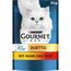 Gourmet Perle Duetto Katzenfutter nass, mit Huhn und Rind, 26er Pack (26 x 85g)