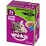 Whiskas 7+ Katzennassfutter – Gemischte Auswahl in Sauce – Hochwertiges Feuchtfutter in 48 Portionsbeuteln für Katzen ab 7 Jahren und älter – Katzenfutter – 4er Pack (4 x 12 Portionsbeutel à 100g)