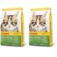 JOSERA Kitten grainfree (1 x 2 kg) | Kitten | Premium Trockenfutter für heranwachsende Katzen sowie Katzen-Mütter in der Säugezeit | Geflügel & Lachsöl | getreidefrei | Katzenfutter | 2er Pack