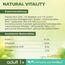 PERFECT FIT Natural Vitality - Katzenfutter Trockenfutter Adult 1+ - Lachs und Weißfisch, 6 x 650g