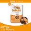 IAMS Delights Kitten Nassfutter - Multipack Katzenfutter mit Huhn in Sauce, hochwertiges Futter für Junior Kätzchen von 1-12 Monate, 24 x 85 g