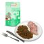 MjAMjAM - Premium Nassfutter für Katzen - Quetschie - Insekt mit saftigem Hühnchen, 12er Pack (12 x 125g), nachhaltig und getreidefrei, mit Insektenprotein