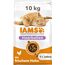 IAMS Anti-Haarballen Katzenfutter trocken mit Huhn - Trockenfutter für Katzen ab 1 Jahr, 10 kg