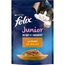 Felix So gut wie es aussieht Junior Kittenfutter nass in Gelee, mit Huhn, 26er Pack (26 x 85g)