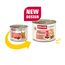 animonda Carny Katzen Nassfutter Senior Rind + Putenherzen (6 x 200g), Katzenfutter nass ohne Getreide ohne Zucker für Katzen ab 7 Jahren mit frischen und fleischigen Zutaten