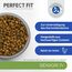 PERFECT FIT Senior Trockenfutter für ältere Katzen ab 7 Jahren - Huhn, 750g (6 Beutel)
