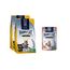 Happy Cat - Culinary Adult Land-Geflügel M - Trockenfutter für ausgewachsene Katzen & Kater 2x10 kg + Meat in Sauce Atlantik Lachs Pouch 85 g