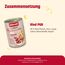 animonda Carny Katzen Nassfutter Single Protein Rind Pur (6 x 400g), Katzenfutter nass mit nur einer Proteinquelle, Futter für ausgewachsene Katzen mit Rindfleisch