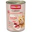 animonda Carny Katzen Nassfutter Single Protein Pute Pur (6 x 400g), Katzenfutter nass mit nur einer Proteinquelle, Futter für ausgewachsene Katzen mit Putenfleisch