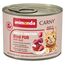 animonda Carny Katzen Nassfutter Single Protein Rind Pur (6 x 200g), Katzenfutter nass mit nur einer Proteinquelle, Futter für ausgewachsene Katzen mit Rindfleisch