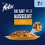 Felix So gut wie es aussieht Senior Katzenfutter nass in Gelee, mit Huhn, 26er Pack (26 x 85g)