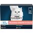Gourmet Perle Erlesene Streifen Katzenfutter nass, Sorten-Mix, 10er Pack (10 x 8 Beutel à 85g)
