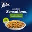 FELIX Inhome Sensations Katzenfutter trocken für Hauskatzen, mit Huhn & Gemüse, 2er Pack (1 x 1kg)