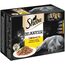 SHEBA Portionsbeutel Nassfutter Multipack Delikatesse in Sauce mit Geflügel Variation 4 x 12 x 85g