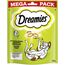 DREAMIES Katzensnacks - 4x180g - mit Thunfisch - Traumhaft knusprige Katzen Leckerlies mit zarter Füllung