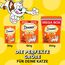 Dreamies Klassiker Katzensnacks mit Huhn – Katzenleckerli mit knuspriger Textur und cremiger Füllung – 4 x 180g