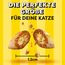 Dreamies Klassiker Katzensnacks mit Thunfisch – Traumhaft knusprige Taschen mit zarter Füllung – 2 x 350g