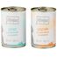 MjAMjAM - Premium Nassfutter für Katzen - Monopaket I - mit Huhn und Pute, 6er Pack (6 x 400 g), getreidefrei mit extra viel Fleisch