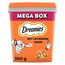 Dreamies Katzensnacks mit Huhngeschmack, 2x350g – Außen knusprige & innen cremige Katzenleckerlis