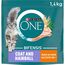 PURINA ONE BIFENSIS Coat und Hairball Katzenfutter trocken, reich an Huhn, 6er Pack (6 x 1,4kg)