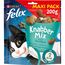 Felix KnabberMix Strandspaß Katzensnack, Knusper-Leckerlie mit Fisch-Geschmack, 1er Pack (1 x 200g)