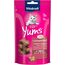 Vitakraft Cat Yums, Katzen Leckerli, weicher Katzensnack gefüllt mit Leberwurst, im wiederverschließbaren Beutel, ohne Zusatz von Zucker (1x 40g)