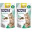 GimCat Nutri Pockets Katzenminze - Knuspriger Katzensnack mit cremiger Füllung und funktionalen Inhaltsstoffen - 1 Beutel (1 x 60 g) (Packung mit 2)