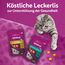 Whiskas Relax & Unwind Katzensnacks im Portionsbeutel für ausgewachsene Katzen mit Huhn 8x45g