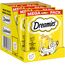 Dreamies Klassiker Katzensnacks mit Käse – Katzenleckerli mit knuspriger Textur und cremiger Füllung – 4 x 180g