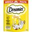 Dreamies Klassiker Katzensnacks mit Käse – Katzenleckerli mit knuspriger Textur und cremiger Füllung – 4 x 180g