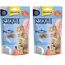 GimCat Nutri Pockets Fisch Lachs - Knuspriger Katzensnack mit funktionalen Inhaltsstoffen - 1 Beutel (1 x 60 g) (Packung mit 2)