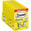 DREAMIES Creamy mit Katzenminze und Käse, 7x12x10g Multipack - Cremige Katzenleckerlis für verwöhnte Katzen