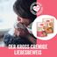 mera Crunch & Soft mit Lachs, 200g köstliche Katzen Leckerlies, nahrhafter Katzensnack voller Vitamine und Mineralien, krosse Kissen mit cremiger Füllung