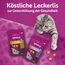 Whiskas Pounce & Play Katzensnacks im Portionsbeutel für ausgewachsene Katzen mit Huhn 8x45g