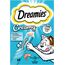 Dreamies Katzenleckerlis Creamy Snacks mit Lachs – köstlich cremiger Geschmack – 44 Portionsbeutel (11 x 4 x 10g)