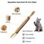 FUKUMARU Kratzbrett Katzen, 68 cm hohe L förmige Kratzpappe für Katzen, widerstandsfähig Katzenkratzbrett mit Ballspielzeug, Kratzmöbel aus hochwertiger Karton für Wand und Ecke, Groß