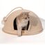 Cheerpals Katzenhöhle & Katzenbett Groß (53cm) – Formstabile Kuschelhöhle Katze aus Robustem Garngeflecht, 2-in-1 Katzenhaus mit Abnehmbarem Deckel & Waschbarem Kissen, Kratzfestes Iglu für Katzen