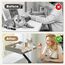 PAWZ Road Katzenbett für Schreibtisch, Holz-Katzenbett für drinnen, Katzenkorb, 360° drehbar & höhenverstellbar, Katzen Hängematte für Kratzen, unterstützt bis zu 23kg, Grau