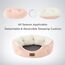 BEDSURE Katzenbett waschbar Katzen Bettchen - 51x48x15cm Katzenkorb mit zweiseitig Innenkissen Katzenschlafplatz für Katzen oder kleine Hunde, rosa