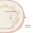 BEDSURE Katzenbett waschbar Katzen Bettchen - 63x53x20cm Katzenbett mit zweiseitig Innenkissen Katzenschlafplatz für Katzen oder kleine Hunde, rosa