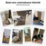 FUKUMARU Kratzbrett Katzen, 68 cm hohe L förmige Kratzpappe für Katzen, widerstandsfähig Katzenkratzbrett mit Ballspielzeug, Kratzmöbel aus hochwertiger Karton für Wand und Ecke, Groß